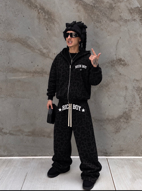 Rich Boy Leopard Set